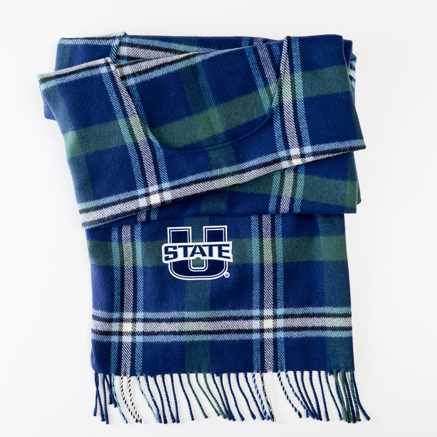 Utah State Tartan Serape