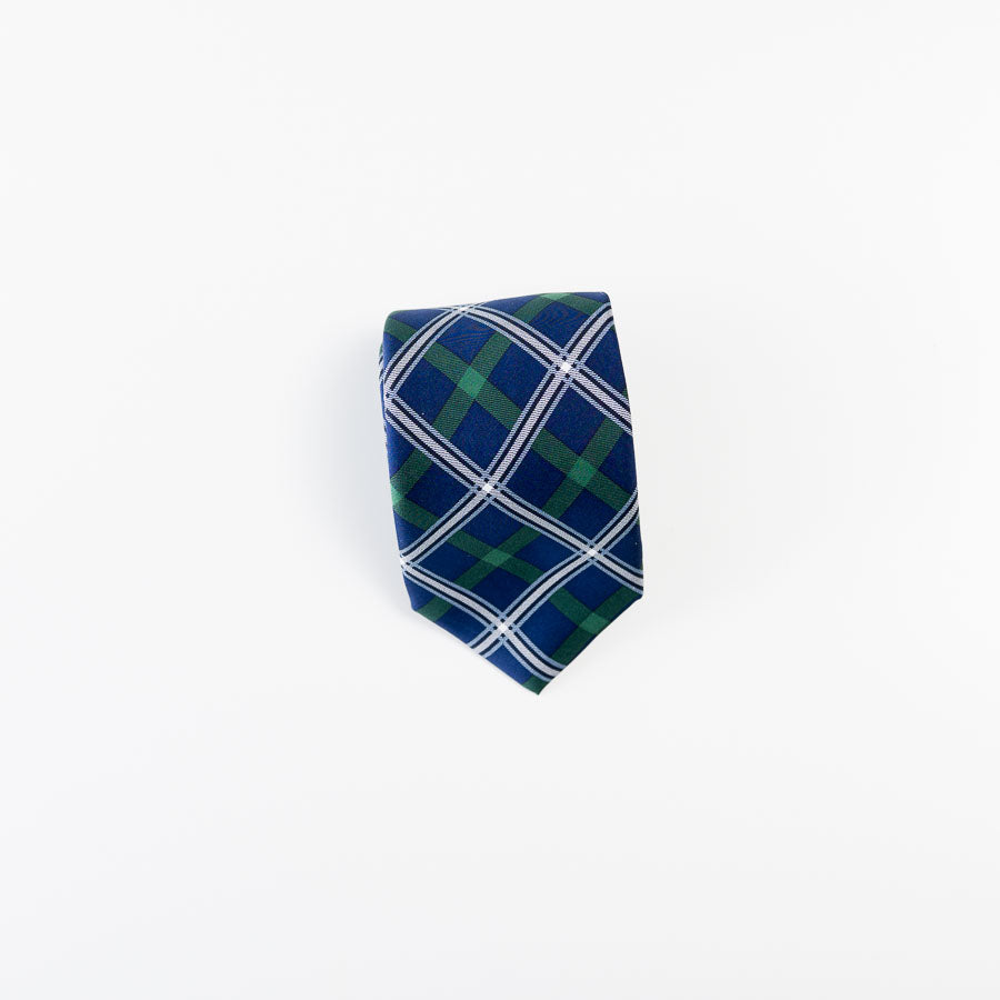 Utah State Tartan Silk Tie