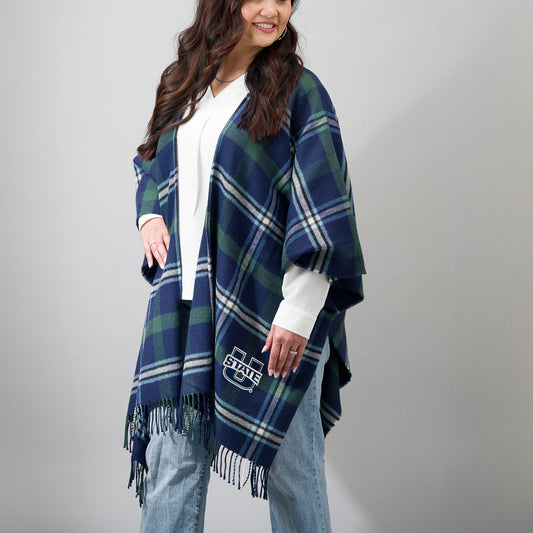 Utah State Tartan Serape