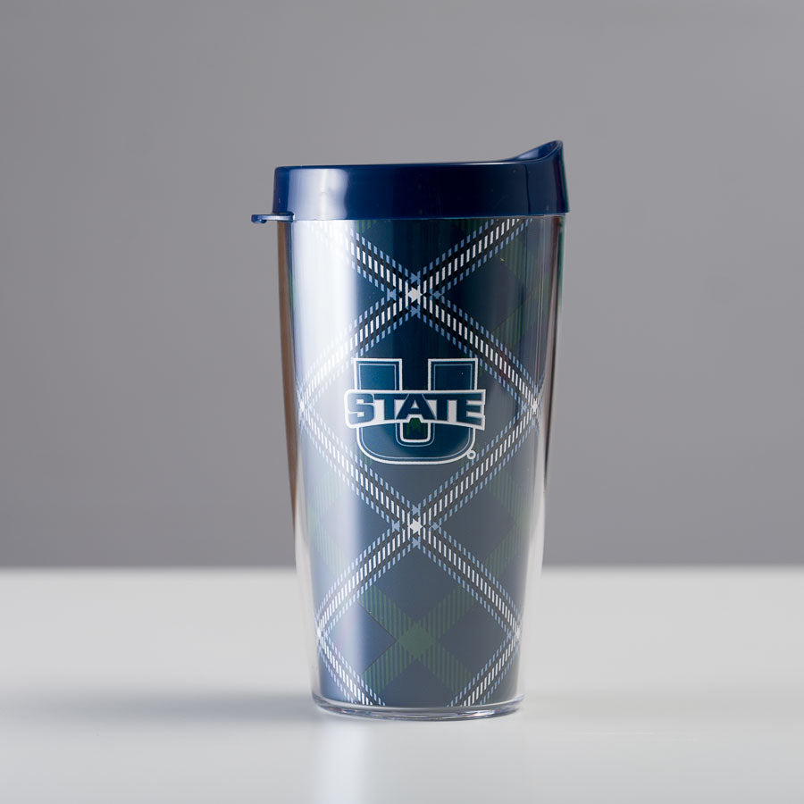 Utah State Tartan Tumbler