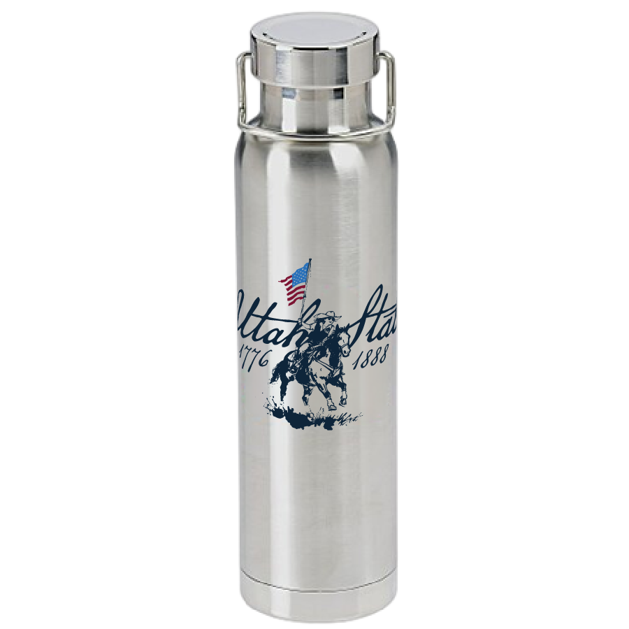 Utah State x America 250 Commemorative Stainless Water Bottle