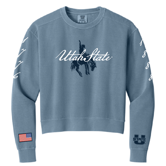 Utah State x America 250 Heritage Crewneck