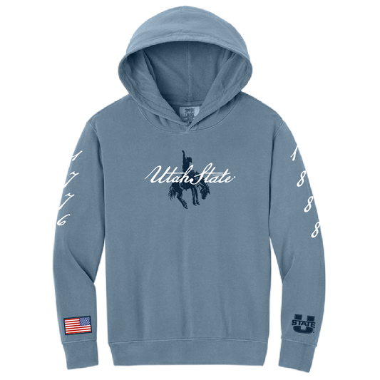 Utah State x America 250 Heritage Youth Fleece Hoodie