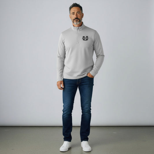 OT Sport Utah State Quarter-Zip Pullover - State Pattern